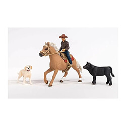 Acheter SCHLEICH - Aventures d'équitation Western - 42578 - Gamme Farm World