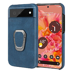 Coque en TPU + PU avec béquille, bleu pour votre Google Pixel 6