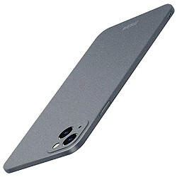 Mofi Coque en TPU antichoc, gris pour votre Apple iPhone 13 6.1 pouces