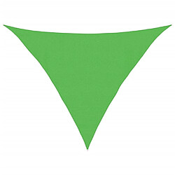 vidaXL Voile d'ombrage 160 g/m² Vert clair 4x4x5,8 m PEHD