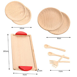 Avis Cuisine Jeux de simulation Accessoires Jouets avec En Bois Ustensiles de Cuisine Pots et Plaque Ensemble pour Enfants Garçons