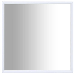 vidaXL Miroir Blanc 40x40 cm