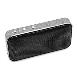 Universal Haut-parleur extérieur portable en haut-parleur Bluetooth Microphone ultra mince | haut-parleurs portables (noir)