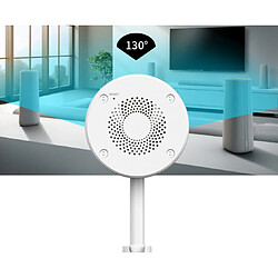 TUYA SMART HOME SURVEILLANCE Caméra 1080P HD 130 Degre Beaucoup d'angle de large Caméra sans fil à double sens Interphone de voix pour la maison à l'intérieur