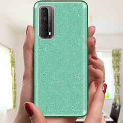 Acheter Avizar Coque Huawei P smart 2021 Paillette Amovible Silicone Semi-rigide vert