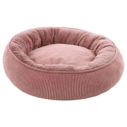 FLAMINGO Lit pour chien fermeture éclair Colette Rond 46 cm Rose