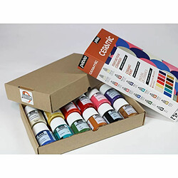 Acheter Pebeo Set de 12 peintures pour céramique - 12 x 20 ml