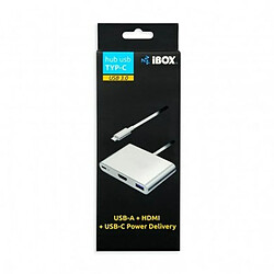 Avis Hub USB Ibox IUH3CFT1 Blanc Argenté