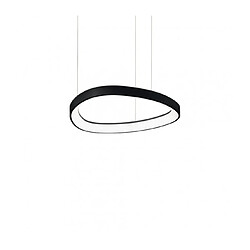 Ideal Lux Suspension LED intégré Gemini 1 ampoule Métal,plastique Noir