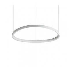 Ideal Lux Suspension LED intégré Gemini 1 ampoule Métal,plastique blanc