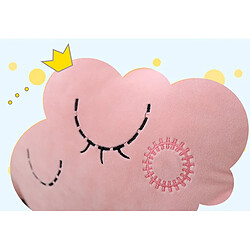 Universal 60cm Nuage oreiller en peluche canapé souple repos coussin peluche jouets enfants bébés bébés filles cadeaux kawaï oreiller peluche mignonne ciel collection | oreiller en peluche (rose)