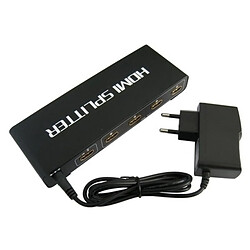 Avis Wewoo Splitter de HDMI de 4 ports 1080P, version 1.3, support HD TV / Xbox 360 / PS3 Playstation 3 etc.