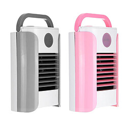 Avis Mini Ventilateur de Refroidissement à Air à 3 Vitesses Ventilateur de Table de Bureau de Climatiseur Portable USB Bluetooth / Diffusion