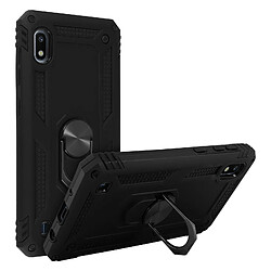 Avizar Coque Galaxy A10 Bi matière Rigide et Souple Bague Support Vidéo noir