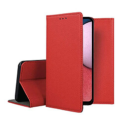 Acheter Htdmobiles Housse etui portefeuille avec coque interieure en silicone pour Oppo A98 5G + film ecran - ROUGE MAGNET