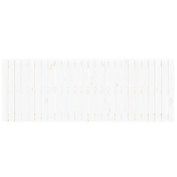 Avis vidaXL Tête de lit murale Blanc 166x3x60 cm Bois massif de pin