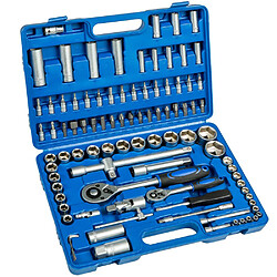 Helloshop26 Valise à outils avec 94 pièces acier chrome vanadium rangement pratique 3408220