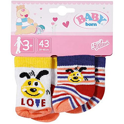 Zapf Creation AG Baby born Set de 2 pairs de chaussettes pour les poupées de 43 cm