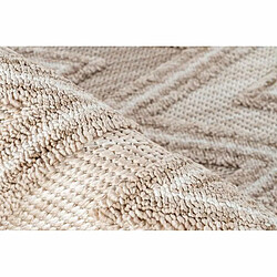 Avis Paris Prix Tapis Tissé Ethnique à Poils Courts Sarai Beige 160 x 230 cm