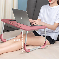 Acheter Avizar Table de lit Ordinateur portable Multi-usage Hauteur 26cm Pieds pliables rose