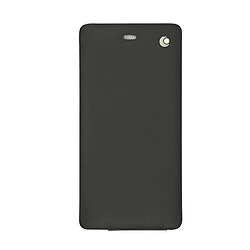 Housse cuir Huawei P9 - Rabat vertical - Noir PU ( Black ) - NOREVE