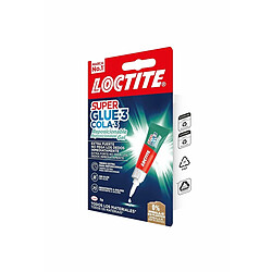 Avis Colle Loctite SuperGlue-3 2943113 3 g Repositionnable Gel