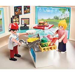 Playmobil® PLAYMOBIL 70540 - City Life - Mon magasin de burgers pas cher