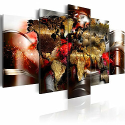 Paris Prix Tableau Imprimé Ruby Ribbon 100 x 200 cm