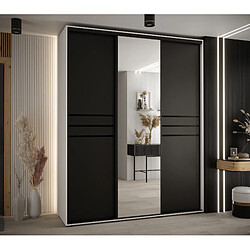 Abiks Meble Armoire Davos 11 À Portes Coulissantes 235,2/190/45 3 Portes