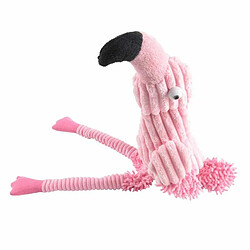 Paris Prix Peluche pour Chien Flamant Rose 46cm Rose