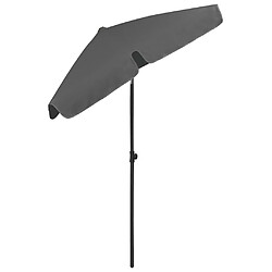 Acheter Helloshop26 Parasol de plage 180 x 120 cm anthracite 02_0008372