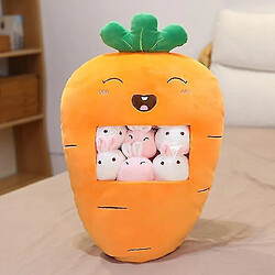 Universal 40 cm mignon peluche dessin animé carotte oreiller fruit enfant jouet kawaii cadeau anniversaire peluche oreiller