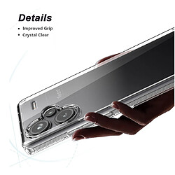 Avis Htdmobiles Coque pour Xiaomi Redmi Note 13 Pro+ Plus 5G - housse etui silicone gel fine + film ecran - TRANSPARENT TPU