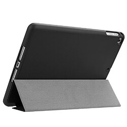 Acheter Etui en PU triples noir pour votre Apple iPad 9.7 pouces (2018)/Air 9.7 pouces (2017)/Air 2/Air