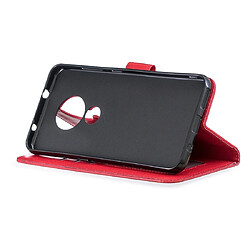 Acheter Wewoo Housse Coque Etui à rabat horizontal pour Nokia 6.2 / 7.2 Texture Crazy Horse avec porte-cartes et & Portefeuille et cadre photo Rouge