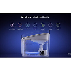 Acheter Universal Ultra-ultraviolet Sterilisation Animaux Chats Chiens Fontaine Intelligente 3 Filtration Purification Répartiteur d'eau Commande d'application | Télécommande Intelligente