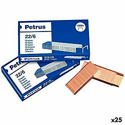 Agrafes Petrus 22/6 6 mm (25 Unités)