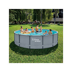 Habitat Et Jardin Piscine tubulaire FLIPO 1 - Ø 4.27 x 1.07 m