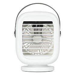 Ventilateur Portatif De Refroidisseur D'air Mini Climatiseur USB Pour Bureau à Domicile Blanc