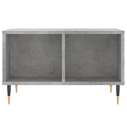 Acheter Maison Chic Table basse,Table Console Table d'appoint, Table pour salon Gris béton 60x50x36,5 cm Bois d'ingénierie -MN81108