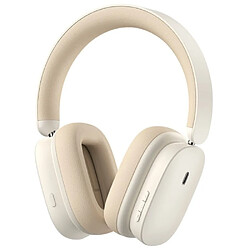 Baseus Bowie H1 Casque Audio Sans Fil Bluetooth 5.2 Suppression Active du Bruit Blanc