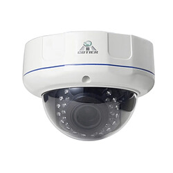 Wewoo TV-537H5 / IP POE H.264 ++ Caméra Dôme IP IP 5MP à mise au point automatique Zoom 2,8-12MM Caméras de surveillance avec objectif Blanc