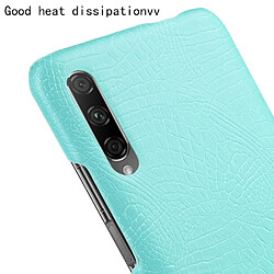 Avis Wewoo Coque PC + PU antichoc en texture de crocodile pour Huawei Honor 9X / 9X Pro vert clair