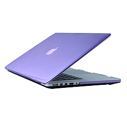 Wewoo Housse Étui Violet pour 2016 Macbook Pro 13,3 pouces A1706 & A1708 Ordinateur Portable Crystal PC de Protection