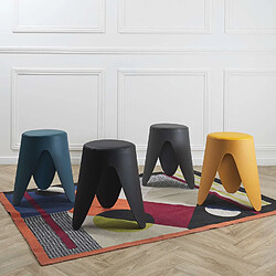 Acheter The Home Deco Factory Tabouret d'appoint empilable Emma - Jaune