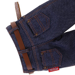 Homme Jean Denim Classique Pantalon à l'échelle 1/6 pour Figure D'action pas cher