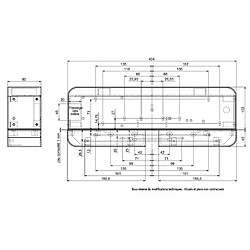 DOM METALUX Serrure Electrique pour porte sortie Issue de Secours Verrou Main contraire simple