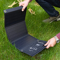 Acheter Agfa Photo AgfaPhoto Solar Panel SP21 - Panneau Solaire Mobile 21W, 5V USB & 18V DC 10 Output, CB - Noir