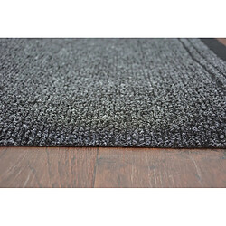 RUGSX PAILLASSON TAPIS DE COULOIR ANTIDÉRAPANT MALAGA anthracite 2082 100 cm 100x1100 cm