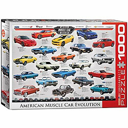 Eurographics Muscle car Evolution Puzzle (1000 piAces)